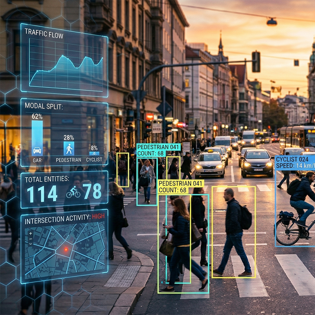 Análise de vídeo por IA para monitoramento mais inteligente e seguro
