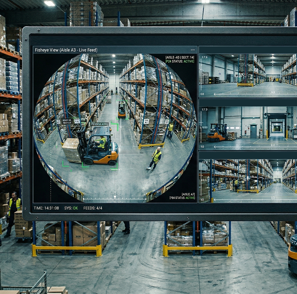 Modo de correção para câmera fisheye