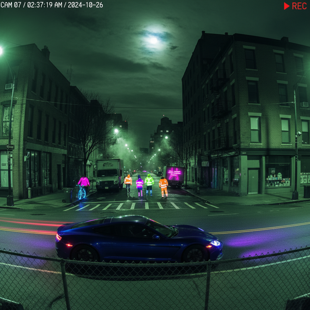 Cores vibrantes em baixa luminosidade