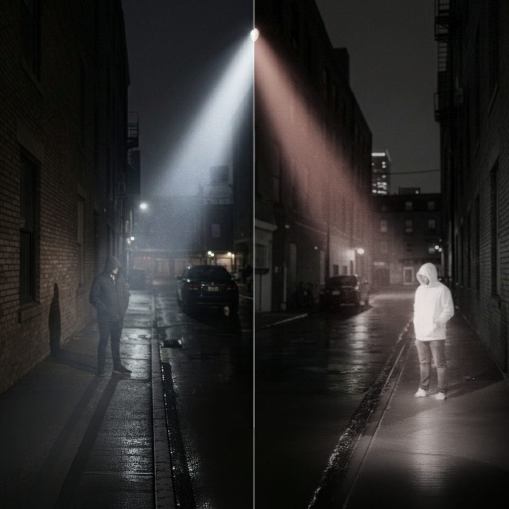 Iluminação dupla inteligente