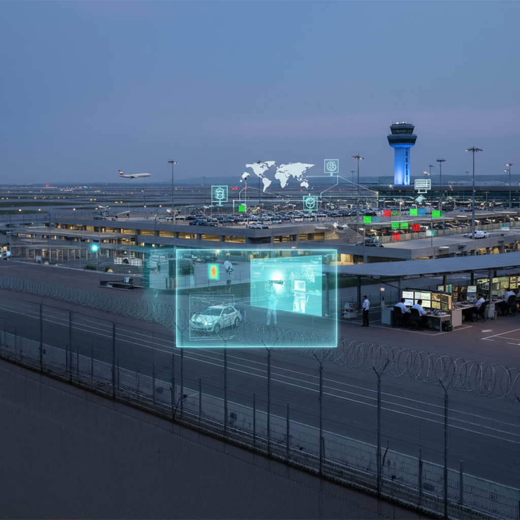 Tecnologias-chave para segurança aeroportuária