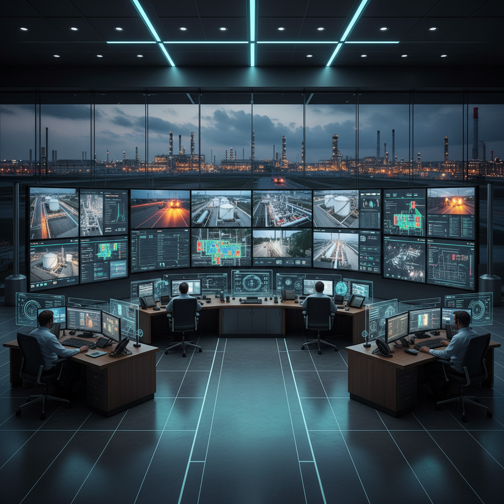 Gestão abrangente de segurança para óleo e gás