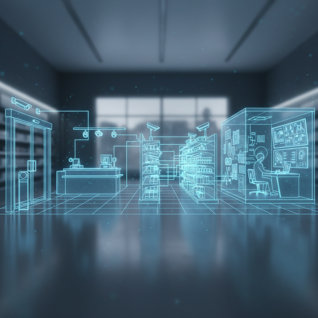 Recursos principais da solução para loja de conveniência