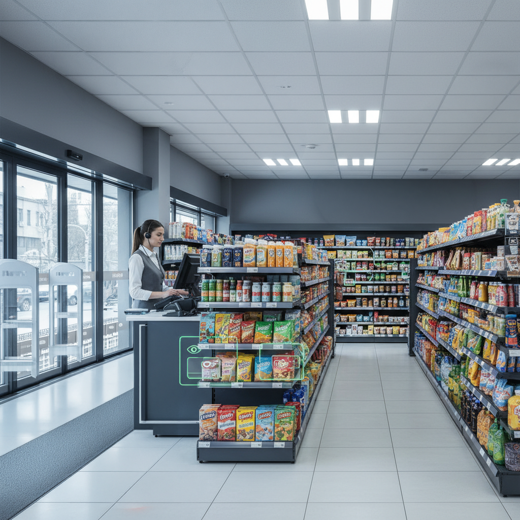 Topologia da solução para loja de conveniência