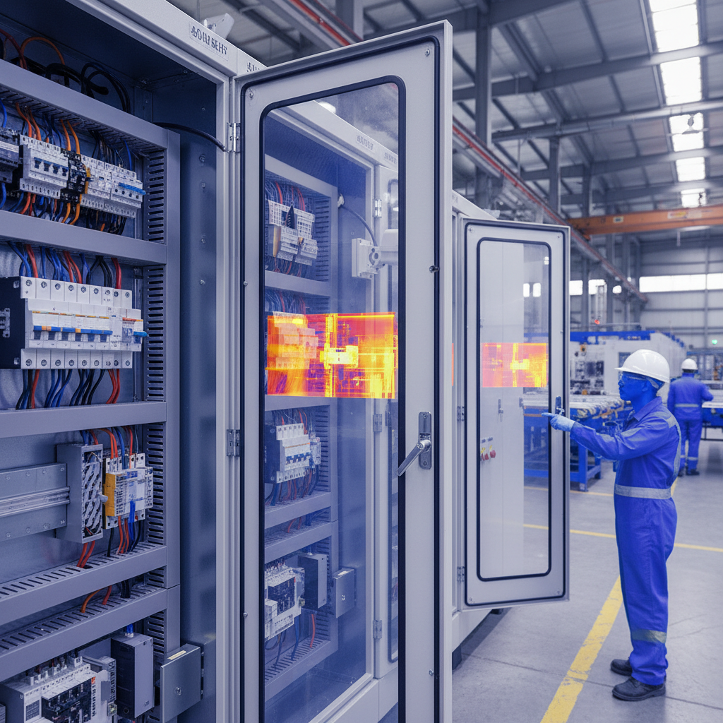 Câmeras térmicas para monitoramento de painéis elétricos