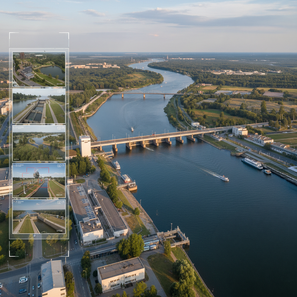 Vigilância por vídeo no monitoramento de rios